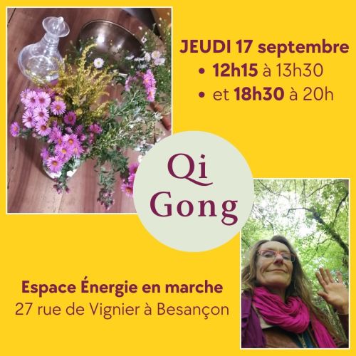 Rentrée 2026, encore quelques places au Qi Gong !